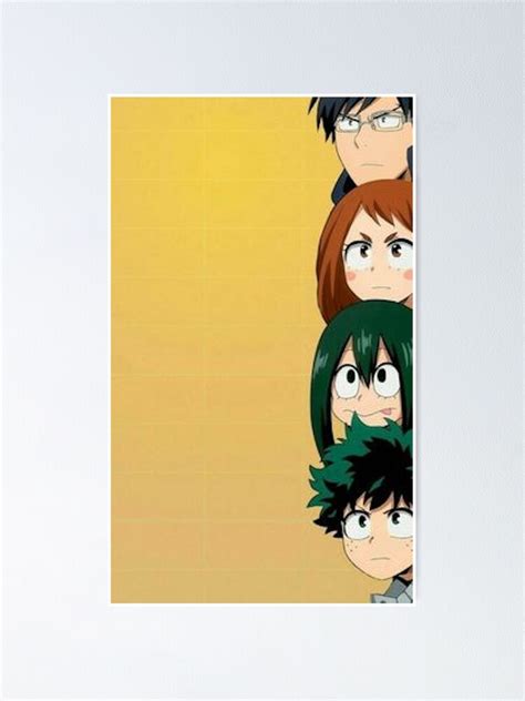 My Hero Academia Plus Ultra Squad Poster For Sale By Theadrienc