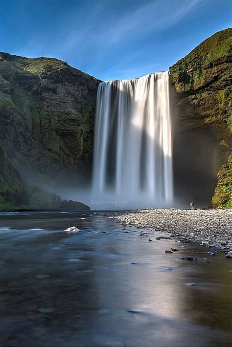 Waterfall In Iceland Cascadas Naturaleza Paisajes Lugares Alrededor
