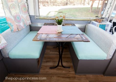 This pad rests against the tire providing extra protection and durability. Becca's Pop Up Camper Makeover - The Pop Up Princess