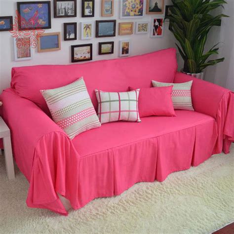200240cm 2015 New Fashion Hot Pinkblue Solid Home
