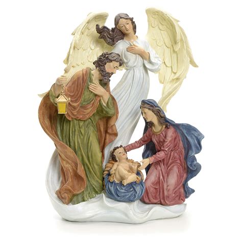 Nativity Scene Set Angel 36 Cm Figurines Online Sales On Uk