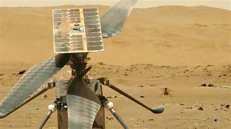 Watch The Ingenuity Helicopters First Flight On Mars Movie Lujuba