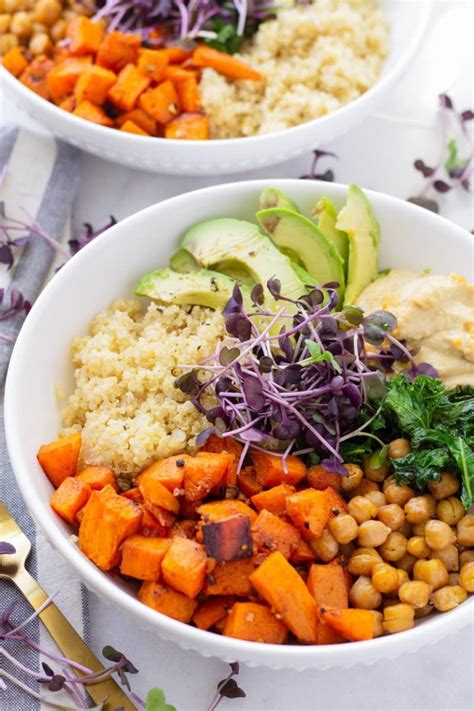 Sweet Potato Quinoa Bowls Cooking For My Soul