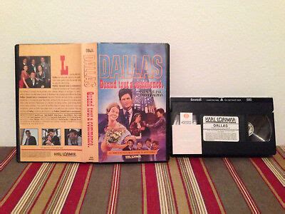 The Dallas Connection VHS 1994 Tape Rental Case FRENCH EBay