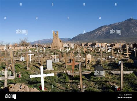 Native Cemetery Taos New Mexico Hi Res Stock Photography And Images Alamy