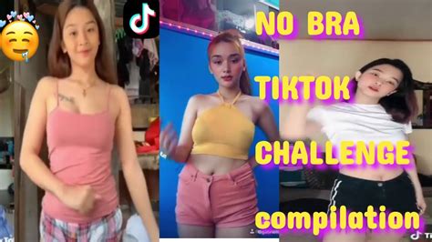 Tiktok Challenge No Bra Part Youtube
