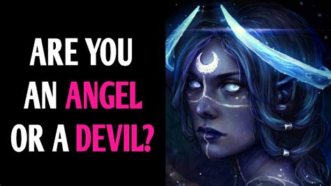 Are You An Angel Or A Devil Personality Test Quiz 1 Million Tests