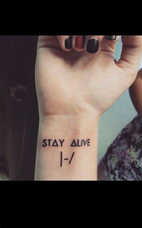 Aggregate More Than 64 Stay Alive Tattoo Best Thtantai2