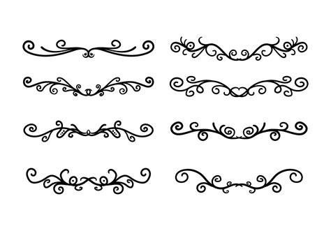 Scroll Work Vector Download Free Vector Art Stock Graphics And Images