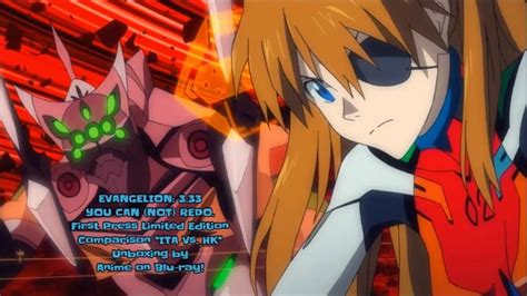 Evangelion 3 33 You Can Not Redo First Press Limited Edition [bd It] And [bd Hk