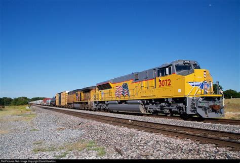 Up 3072 Union Pacific Emd Sd70ace T4 At Pottsboro Texas By David