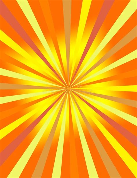 Sunburst Background Stock Illustration Illustration Of Glow 13700643