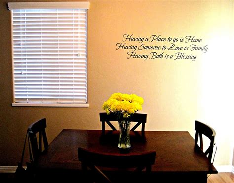 35 Most Creative Dining Room Wall Quotes Ideas For Amazing Home