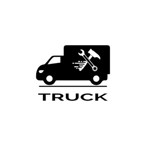 Premium Vector Truck Icon Ilustration Vector Template