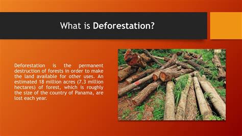 Ppt Causes And Effects Of Deforestation Powerpoint Presentation Free