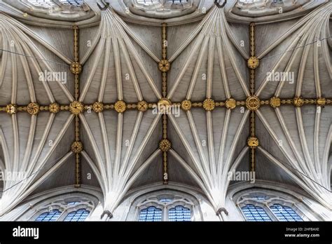 England London Westminster Abbey The Nave Pattern Detail Of The The