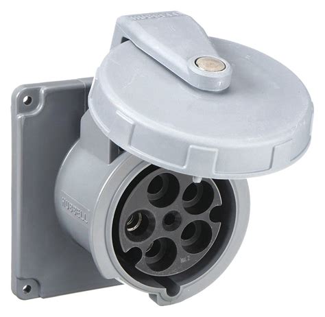 100 A 125250v Ac Pin And Sleeve Receptacle 4d344m4100r12 Grainger