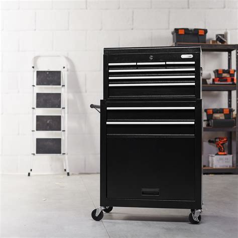 These offer mobility, as well as stability, when you need it. VonHaus Tool Chest on Wheels / Secure Cabinet / Mobile ...