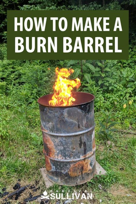 Check spelling or type a new query. How to Make a Burn Barrel | Burn barrel, Barrel fire pit ...