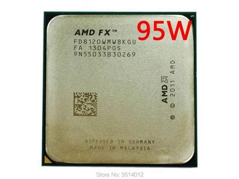 Amd Fx Series Fx 8120 Fx 8120 31 Ghz Eight Core Cpu Processor