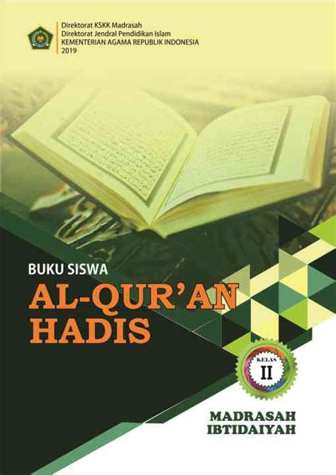 Download Buku Al Quran Hadis 2019 Madrasah Ibtidaiyah 
