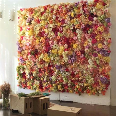 Floral Wall Love In 2019 Flower Wall Diy Backdrop Flower Wall Backdrop