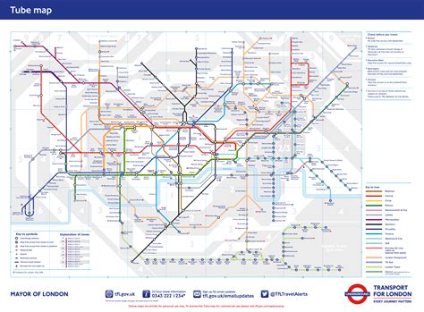 Plan Metro Londres ©londres Tout Pour Votre Voyage à Londres
