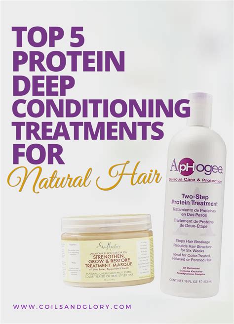 Top 5 Natural Hair Protein Treatments Coils And Glory