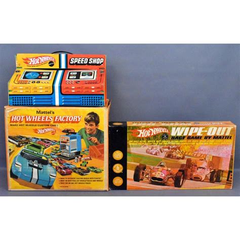 Sold Price Group Of Three Mattel Hot Wheels Redline Era Items