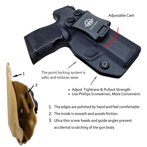 Kydex Iwb Holster Sig Sauer P365 Concealed Carry Kydex Holster For