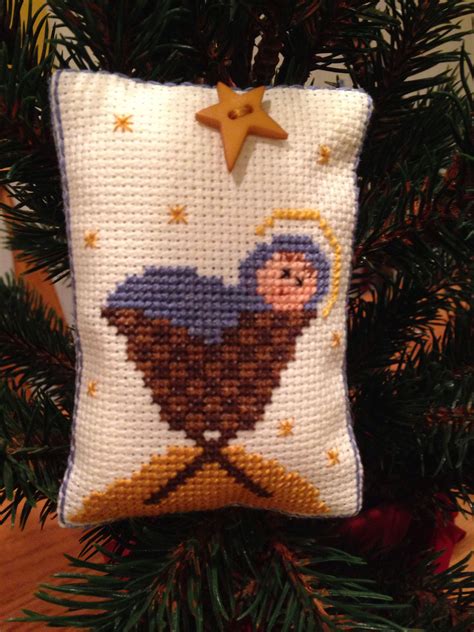 How big is the holiest of nights cross stitch? Pin by Renee Copp on Cross Stitch Christmas Ornaments ...