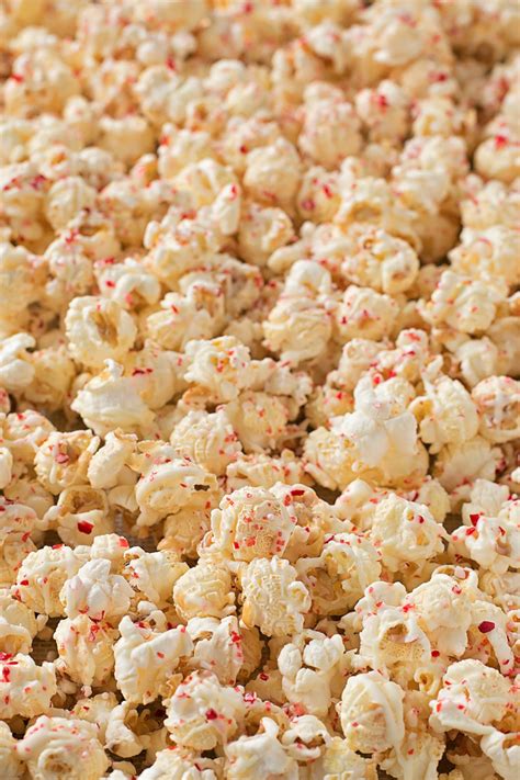 White Chocolate Peppermint Popcorn Life Made Simple