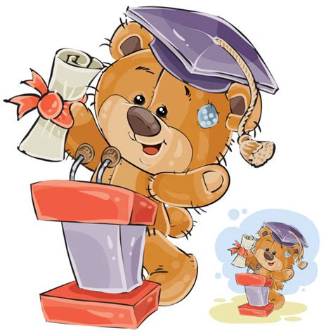 Aut Graduation Bear Clipart