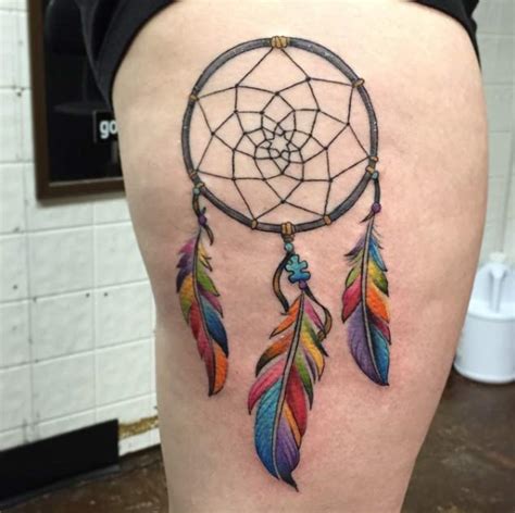 Filter your nightmares with dreamcatcher tattoos. 50 Gorgeous Dreamcatcher Tattoos Done Right - TattooBlend