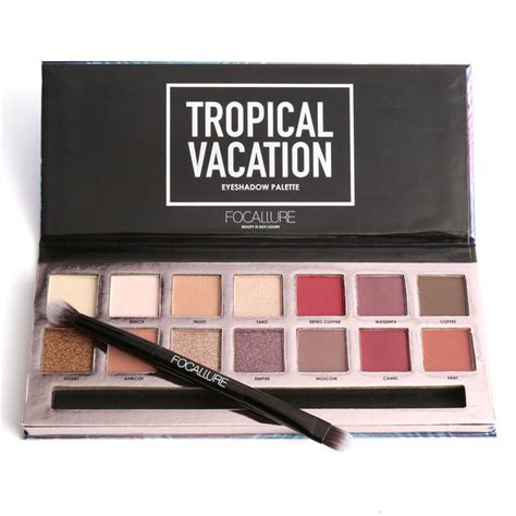 Beauty Blog By Angela Woodward Review Focallure Beauty Eyeshadow Tropical Vacation Palette