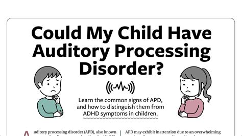 Auditory Processing Disorder What Is Apd In Children