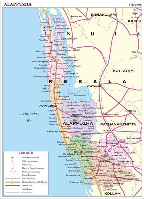 Thiruvananthapuram District Map Kerala District Map W Vrogue Co