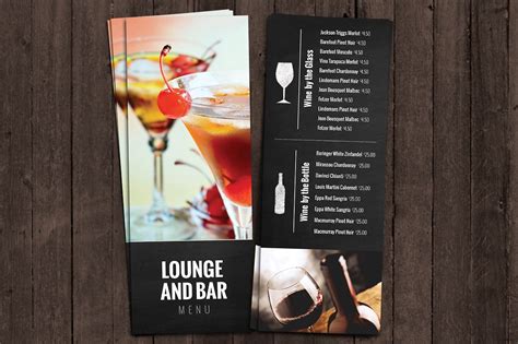 examples   drink menu  psd ai eps vector examples