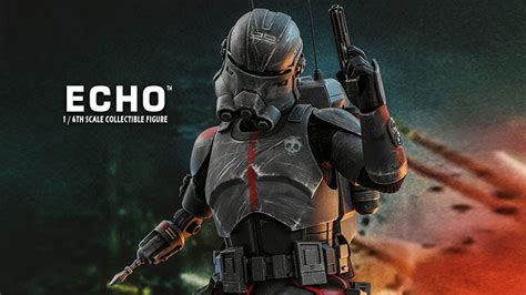 Sideshow Unboxes Hot Toys Echo Figure From Star Wars The Bad Batch