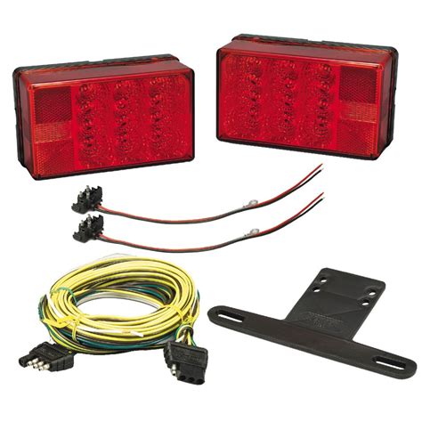 Properly wiring a boat trailer will go a long way toward giving yourself a more pleasant afternoon with the boat. Wesbar 4" x 6" LED Trailer Light Kit - Boat Parts for Less ...