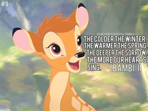 Quotes About Bambi 59 Quotes