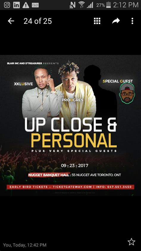 Up Close And Personal Tour Live In Toronto 2017 Buy Tickets
