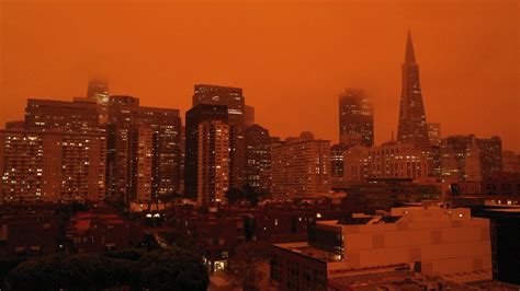 Why Does Wildfire Smoke Turn San Francisco Bay Area Skies Orange