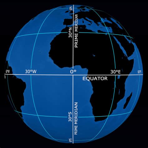 Enter coordinates to find a place. Latitude Longitude Layers Dataset | Science On a Sphere
