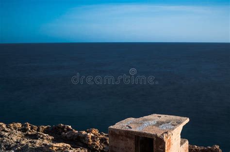 Sea Cave On Lapsi Coastline Maltese Islands Malta Stock Image Image