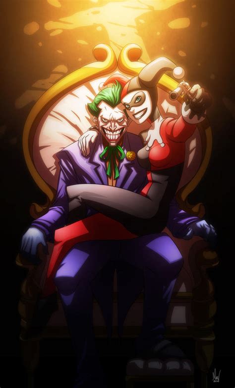 Joker And Harley Quinn By Paranoidvin On Deviantart