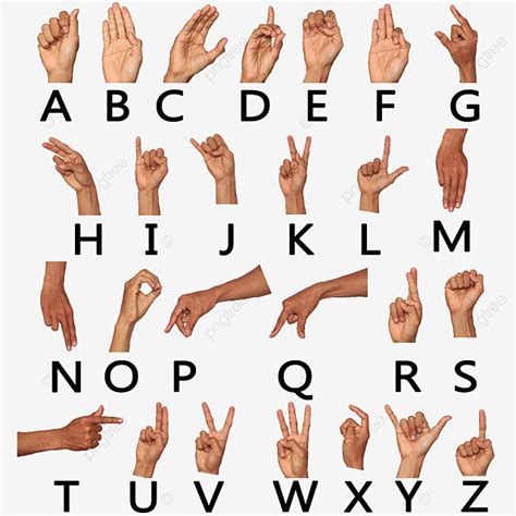 Printable Sign Language Abc Images And Photos Finder