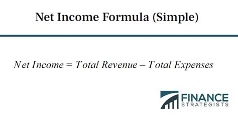 What Is Net Income Formula Examples And Meaning