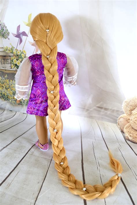 Real Rapunzel Wig Size 11 Dollofakind