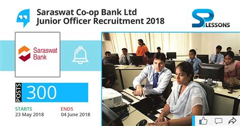 Branch code is , contact number: Saraswat Cooperative Bank Junior Officer Recruitment ...
